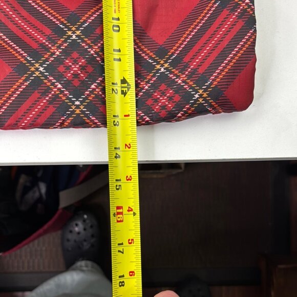 Le Sportsac Tartan Plaid Red Plaid Crossbody Bag - Picture 2 of 11